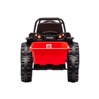 Electric tractor with trailer Milly Mally Farmer red