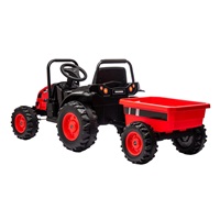 Electric tractor with trailer Milly Mally Farmer red