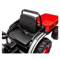 Electric tractor with trailer Milly Mally Farmer red