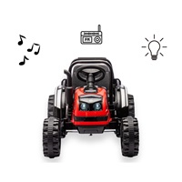 Electric tractor with trailer Milly Mally Farmer red