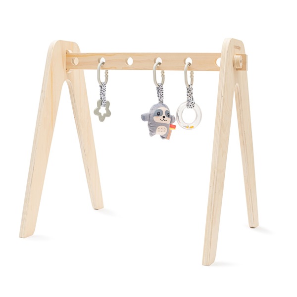 Educational wooden gym with toys New Baby