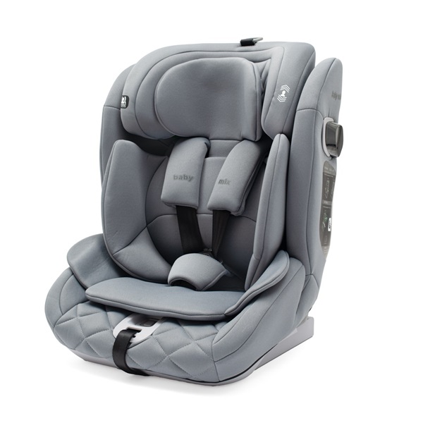 Car seat BABY MIX HERO PRO I-SIZE grey