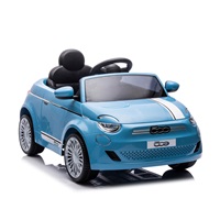 Electric baby car Milly Mally Fiat 500e blue