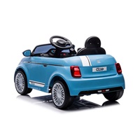 Electric baby car Milly Mally Fiat 500e blue