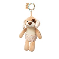 Plush toy with vibration Baby Mix Brown Puppy