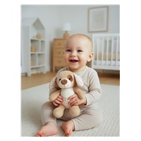 Plush Toy Puppy Baby Mix – Brown