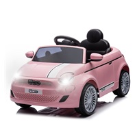 Electric baby car Milly Mally Fiat 500e pink