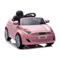 Electric baby car Milly Mally Fiat 500e pink