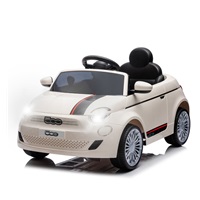 Electric baby car Milly Mally Fiat 500e white