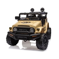 Electric baby car Milly Mally Toyota FJ Cruiser Black