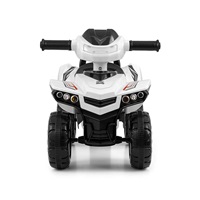Baby Scooter with Sound Quad Bike Milly Mally Monster White