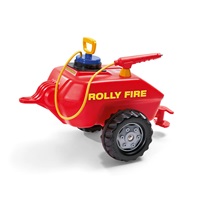 Tanker with Pump and Sprinkler Rolly Toys Vacumax Fire red