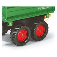 Tipping tractor trailer Rolly Toys Mega Trailer green