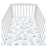 Cotton cot sheet cotton New Baby Dragon 120x60 cm