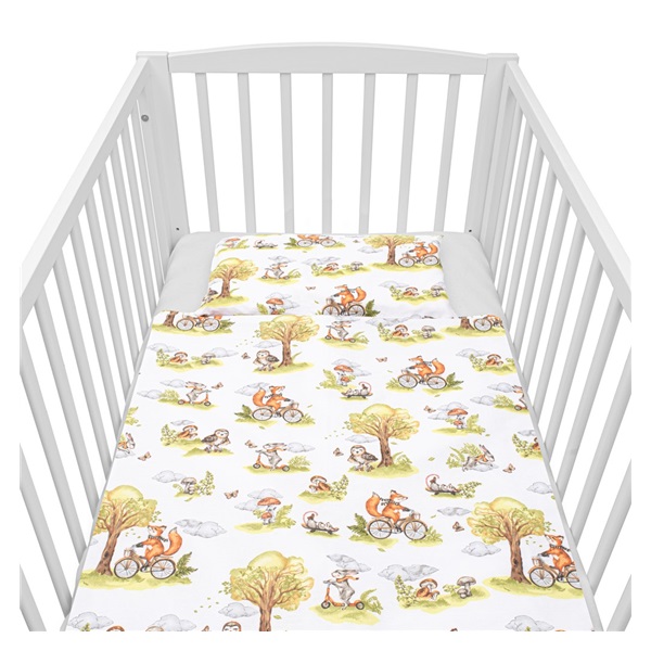 2-piece bedding New Baby Animals in the forest 90/120 cm