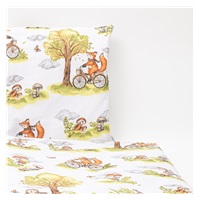 2-piece bedding New Baby Animals in the forest 90/120 cm