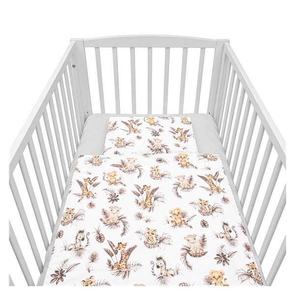 2-piece bedding New Baby Safari 90/120 cm