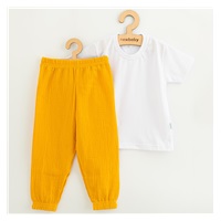 Baby Cotton T-Shirt and Pants Set New Baby Kindergarten toffe