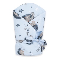 Baby wrap New Baby Teddy bear in space 80x80 cm