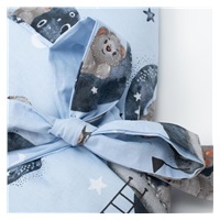 Baby wrap New Baby Teddy bear in space 80x80 cm