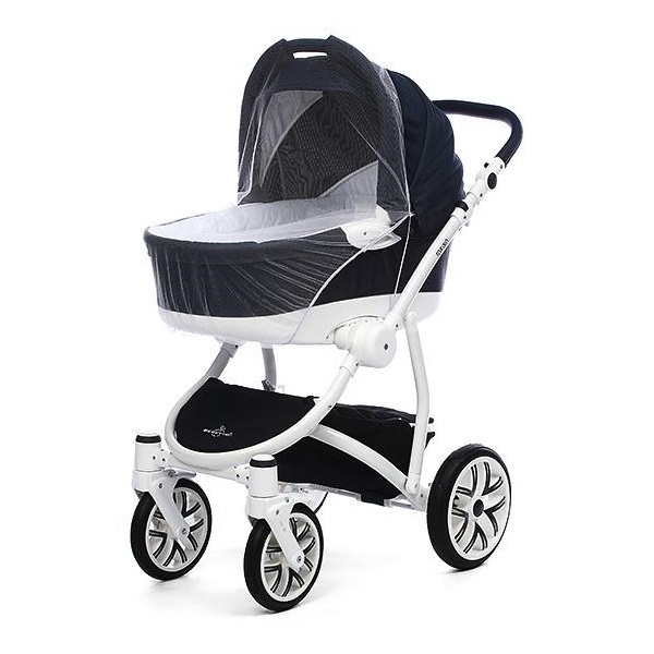 Mosquito net for stroller white