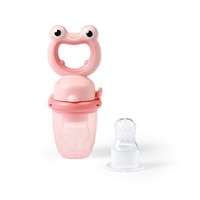 Baby Ono FROG Feeding Teether Pink