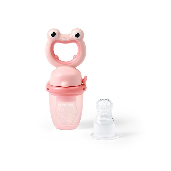 Baby Ono FROG Feeding Teether Pink