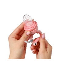 Baby Ono FROG Feeding Teether Pink