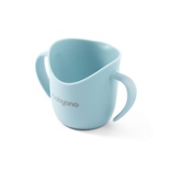 Ergonomic cup Baby Ono FLOW light blue