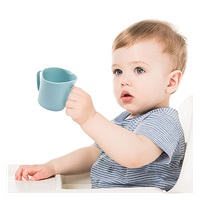 Ergonomic cup Baby Ono FLOW light blue