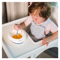 Bowl with suction cup and spoon Baby Ono mint