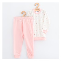 Children's cotton pajamas New Baby pink bear