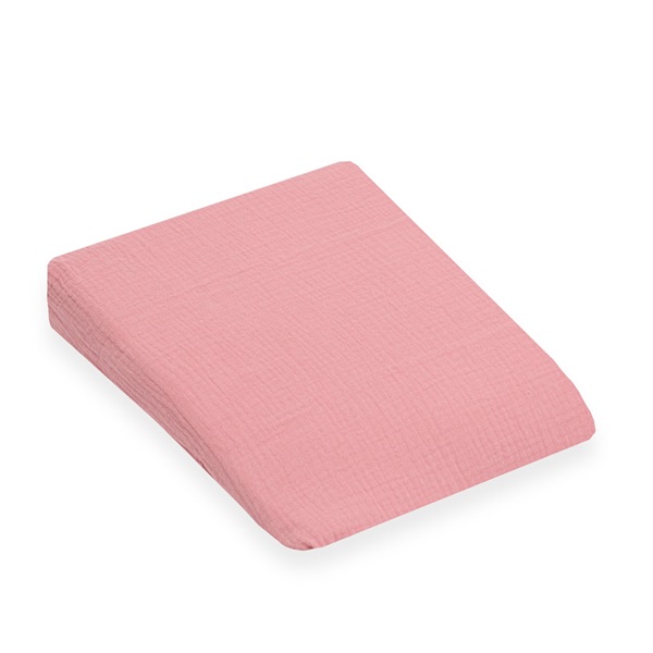 Muslin cover for baby pillow-cloth  New Baby BASIC 30x37 cm pink