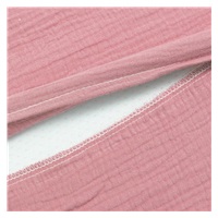 Muslin cover for baby pillow-cloth  New Baby BASIC 30x37 cm pink