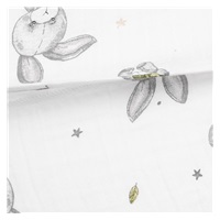 Muslin pillow-case for stroller New Baby STANDARD 30x37cm bunny