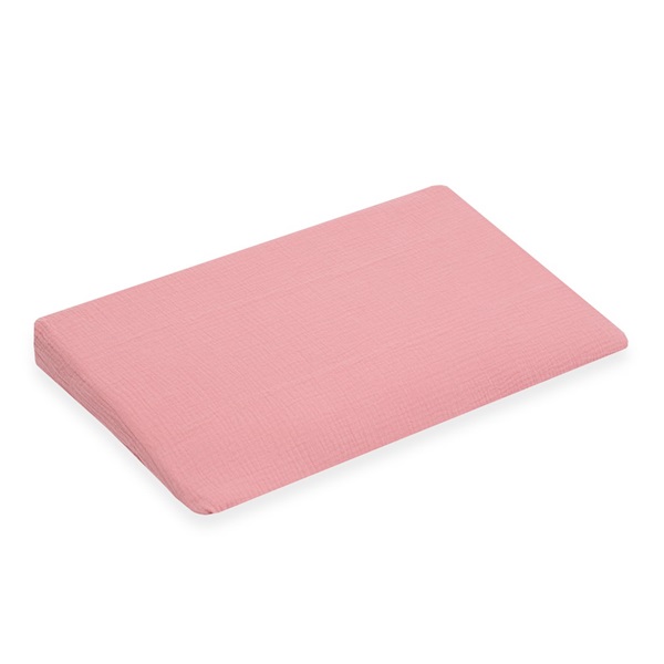 Muslin pillow-case for bed New Baby STANDARD 59x37cm pink