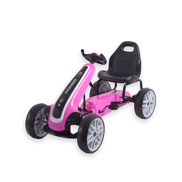 Kids Go-kart Milly Mally Power pink