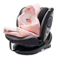 Insulated swaddle blanket for a car seat New Baby pink