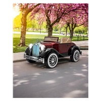 Electric Car Retro 4x4 Baby Mix Painted Red