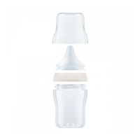 NUK Perfect Match Temperature Control Baby Bottle 150 ml white