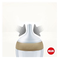 NUK Perfect Match MICKEY Temperature Control Baby Bottle 260 ml grey