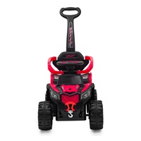 Baby Mix Ruggy electric ride-on with guiding rod red