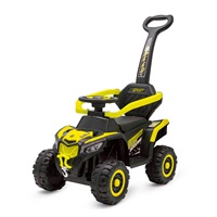 Baby Mix Ruggy electric ride-on with guiding rod yellow