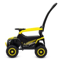 Baby Mix Ruggy electric ride-on with guiding rod yellow