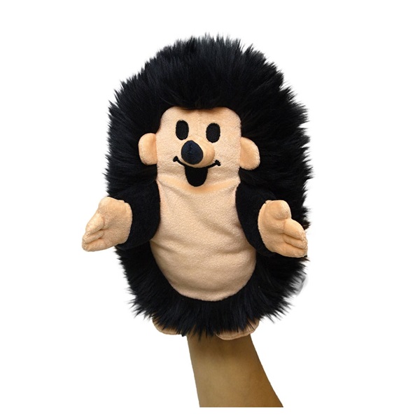 Plush Hand Puppet Hedgehog 23 cm