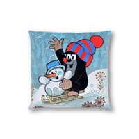 Children's pillow Little Mole 30x30 cm winter