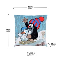 Children‘s pillow Little Mole 30x30 cm winter