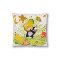 Children's pillow Little Mole 30x30 cm pear