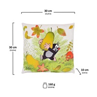 Children‘s pillow Little Mole 30x30 cm pear