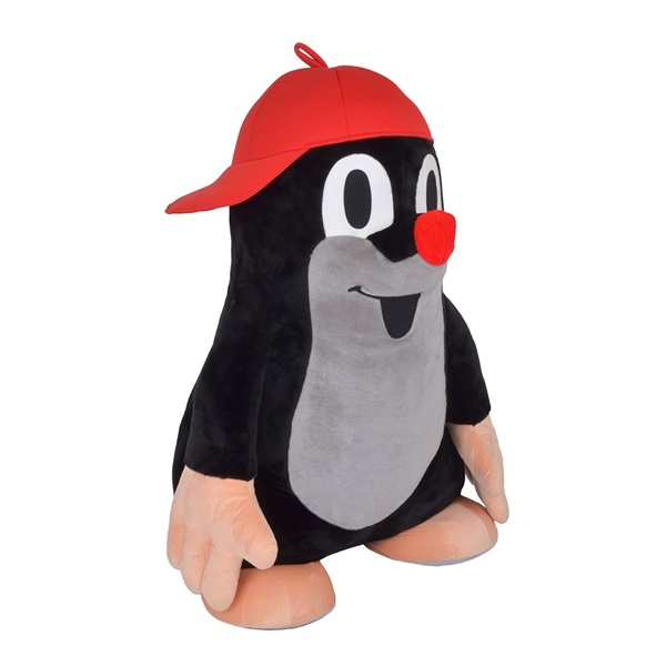 Plush toy Little Mole Maxi 110 cm red cap